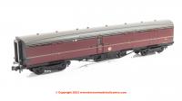 374-862 Graham Farish LNER Thompson Full Brake Coach number E19E in BR Maroon